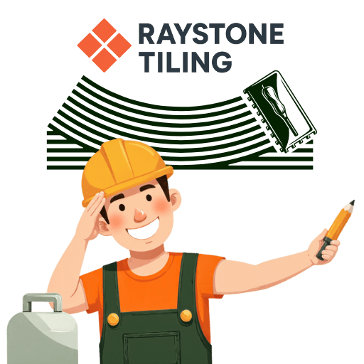 raystone tiling end of the post salute dark green