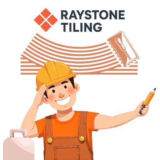 raystone tiling end of the post salute orange