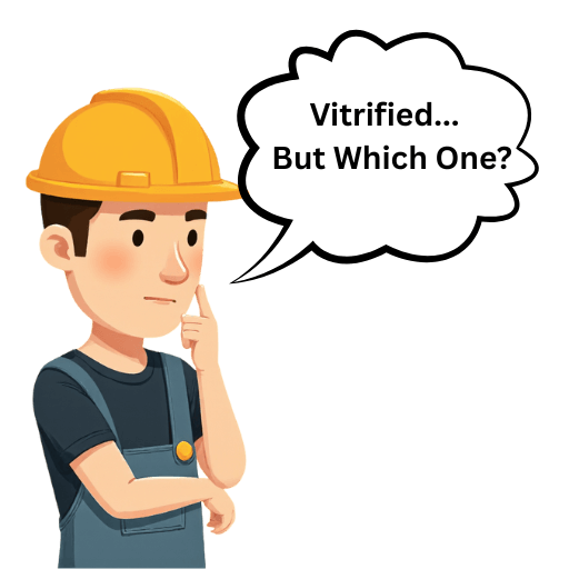 vitrified but which one