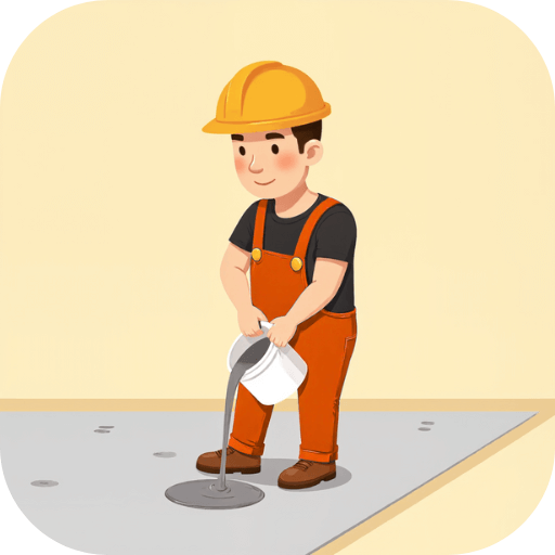 floor preparation self levelling worker